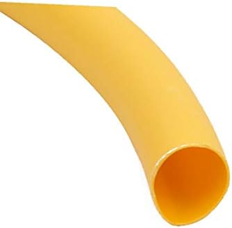 Нов Лон0167 2м Должина Избрана Внатрешна Диа 9,5 мм сигурна ефикасност Полиолефинска Цевка За Смалување На Топлина Жолта