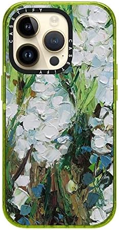 Casetify Iphone 14 Pro Случај [4x Воено Одделение Пад Тестирани / 8.2 стапки Капка Заштита/Компатибилен Со Magsafe] - Диви Сквил Цвеќиња-Киви