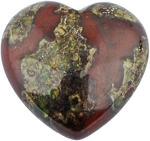 Sharvgun Dragon Heliotrope срцев камен медитација литотерапија, декорација на срцето на Реики за заздравување на природни кристали