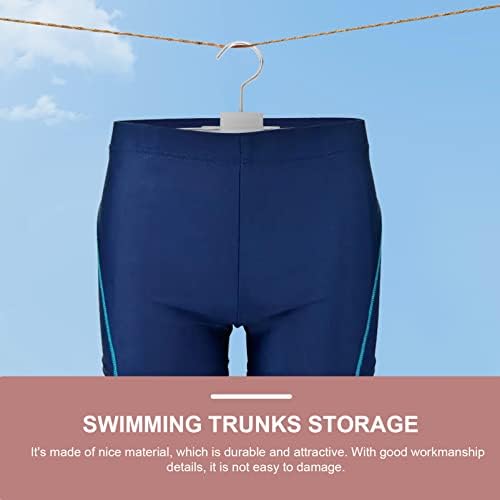 Кабилок фармерки жица Елегантна метална марама за складирање Организирање на жени не'рѓосувачки облик, панталони за зачувани закачалки и пливање