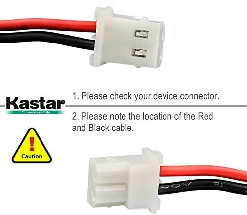 Замена на батеријата со 3 пакувања Kastar за AT & T 89-1332-00-00, 8913320000, EL41108, EL41208, EL42208, EL42258, EL42308, EL42408,