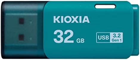 Kioxia KLU301A032GL Поранешна меморија Toshiba, USB флеш меморија, 32 GB, USB 3.2, Gen1, направен во Јапонија, оригинална јапонска