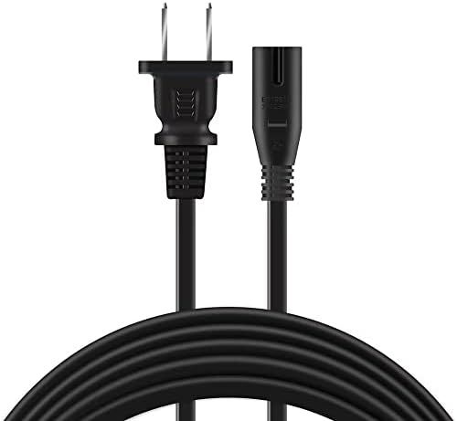 Cadha 5FT/1,5M UL наведен кабел/кабел за адаптер за напојување со 2-проток на лаптоп за Sony PlayStation 4 PS4