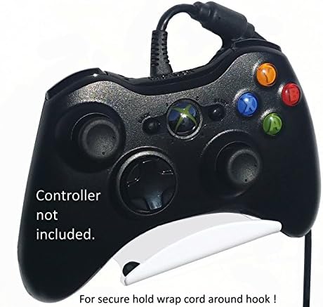 Elhook Stick-On White XL Controller Game Controller Hooks 2 пакет