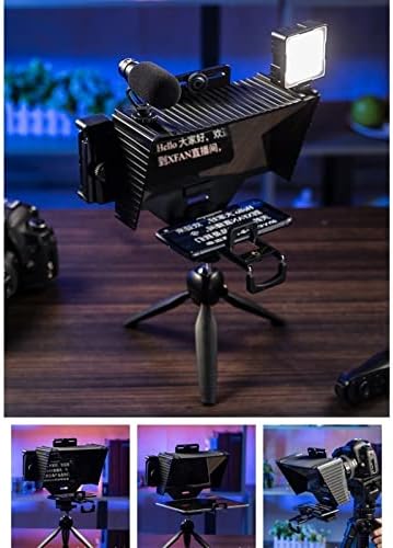 XueSha Portable Teleprompter Video Video Live Shore Record Interation Spection DSLR камера во живо артефакт стриминг Телепромптер таблет професионален