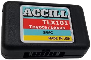 Accill TLX101 Toyota/Lexus/Scion Control Interface Adapter Adapter Adapter и репродукција со 20-пински и 28-пински SWC Harness