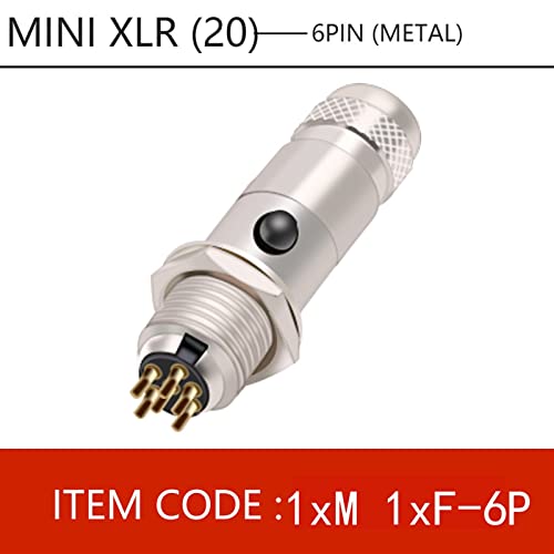 1Set Mini XLR 3/4/5/6PINS женски приклучок+машки приклучок мал XLR аудио микрофон конектор за конектор за кабел за лемење директно