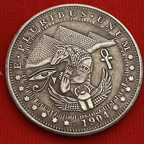 Предизвик Монета Американски Сребрен Долар Предизвик Монета Европа И Америка 12 Соѕвездие Комеморативна Монета Бакар Сребрена Копија Орнаменти