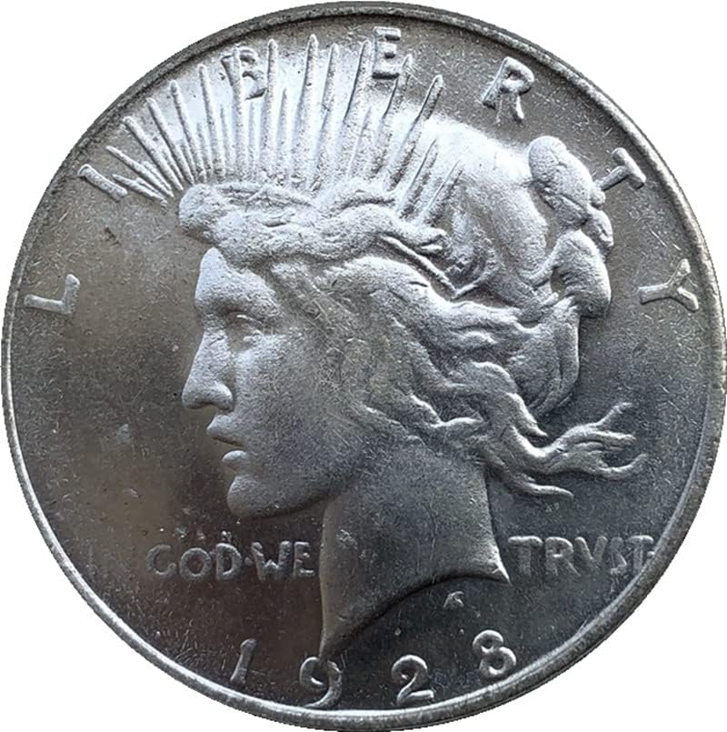 1928-Стр Американски Монети Месинг Сребрени Антички Занаети Странски Комеморативна Монета Колекција