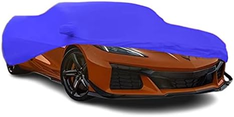 LTDNB Прилагодено Вклопување Во Затворен Целосен Капак За Автомобил Заштита Од Прашина Компатибилна со 2020-2023 Chevy Corvette C8