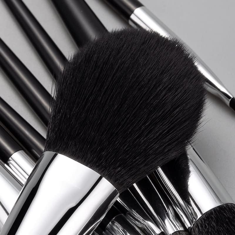 GPPZM 8PCS Сочинете четки Поставете синтетичка коса Фондација за прашок во прав за шминка за лик за лице за алатка за мешање