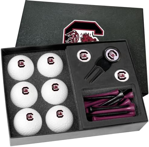 Golfballs.com Класичен Јужна Каролина Борба Против Гејмекокс Половина Дузина Подарок Во собата Со Дивот Алатка-Празно Топки