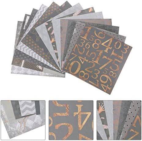 Sewacc 48 листови реверзибилни сегашни картички резервации за уметност букет за DIY Papers занаетчиски изработка на стоки за изработка