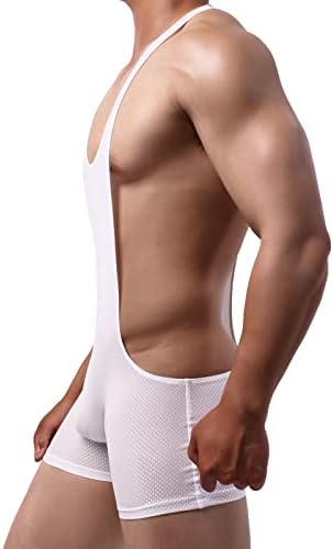 Атлетски поддржувачи на Qiati Mens Atherticiption Borthing Bortling Ene Piection Compsure upbsurit underwear singlet Basic Layer Leotard