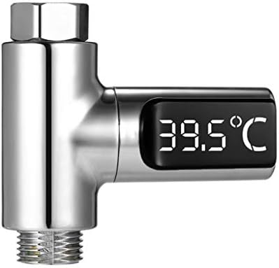 WSSBK LED ДИСПЛЕЈ Термометар За Туширање Со Вода Само-Генерирање Електрична Енергија Монитор На Температурата На Водата Енергија Паметен Метар Термометар