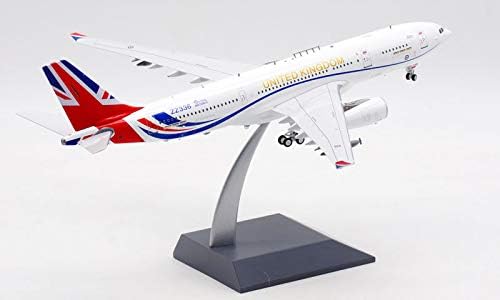 Кралски воздухопловни сили Велика Британија A330mrtt Танкер ZZ336 1/200 Diecast авион модел на авион