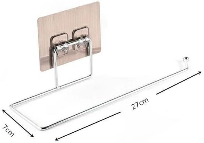 Renslat Не'рѓосувачки челик хартиена хартиена решетка за пешкири монтирана решетката за складирање на решетки за кујна кујна додатоци
