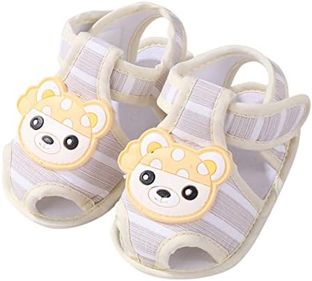 Бебе девојки момчиња меки чевли за деца за новороденчиња за деца, чевли за чевли цртани мечки мечки принцези чевли фустани чевли