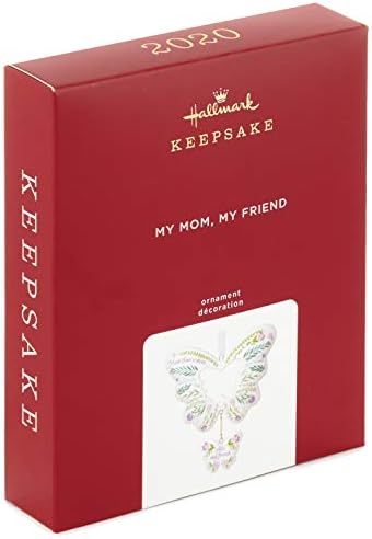 Hallmark Keepsake Christmas Ornament 2020 Мајка ми, мојот пријател Пеперутка порцелан
