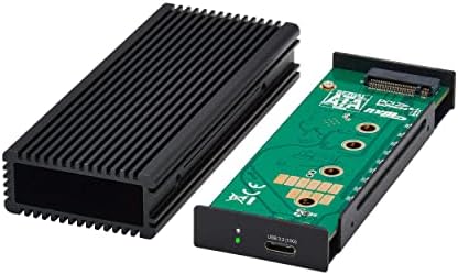 Трип Лајт Надворешно Куќиште ЗА Складирање SSD СО USB-C Кабел За Компјутерски Игри, M. 2 NVMe &засилувач; SATA SSD, 10 Gbps Пренос
