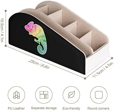 Повеќебоен Држач За Далечински Управувач На ТВ Камелеон со 6 Прегради Организатор За Складирање На Кади Кутија За Блу-Реј Медиа