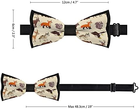 Weedkeycat Animal Model Смешна вратоврска пред-врзана формална лак врски прилагодливи лакови печатени за мажи