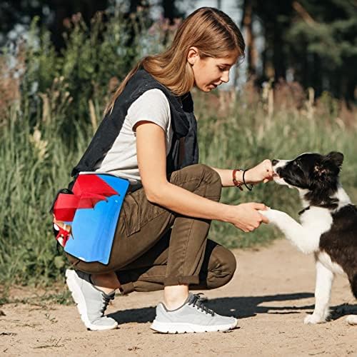 Куче со очила половината фани пакет-патување торба фани пакет за жени и мажи симпатична торба за половината, пешачки патнички камп работи
