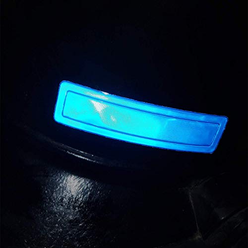 SmartSign Blue ретро рефлексивни ленти за шлемови | 1 x 4, пакет од 16