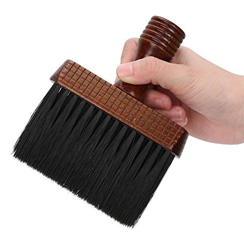 Професионална мека фризерска коса сечење на коса скршена алатка за четка за четка за четка за вратот, салон за коса, четка за
