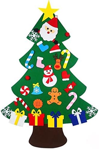 Детска новогодишна елка на LJfli се чувствува тродимензионално Божиќно дрво за Божиќна декорација