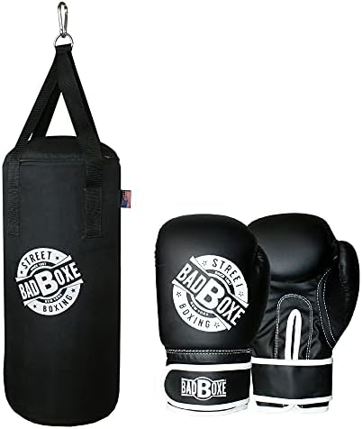 Детска торба за удирање сет со бесплатни нараквици за бокс за обука и секој ден тренинг