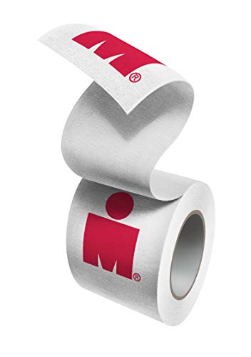 Серија за перформанси Curad Ironman Sports Tape, бела со црвена, 1,5 x 10yds