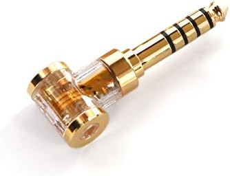 DD DDHIFI DJ44AG 2,5мм избалансирана женска до 4,4 мм машки слушалки со 24K злато позлатен бакарен приклучок, надградена златна верзија на