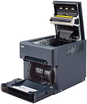 DNP QW410 4,5-инчи за боење-субалимација Професионален печатач за фотографии од суштински пакет со дигитални медиуми со 4х6-инчи, 2 ролни