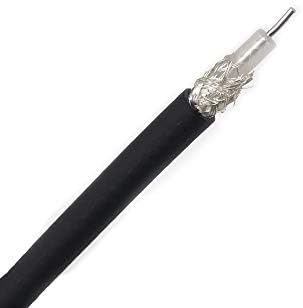 Коаксијален кабел RG-223/U, двоен штит, со дијаметар од 0,212 со црна ПВЦ јакна, должина од 250 метри