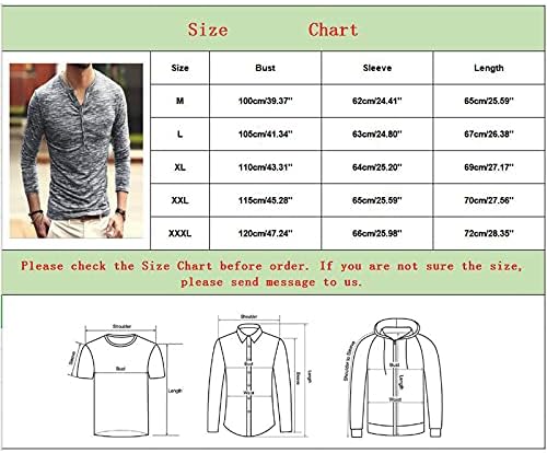 Врв o Машка копче за ракав за блуза, тенок обичен маица долга есенска машка маица маж, машка маица
