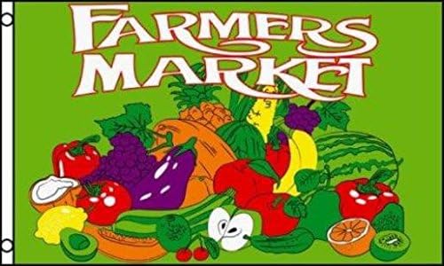 Знак за знаме на знамето на пазарот на земјоделци