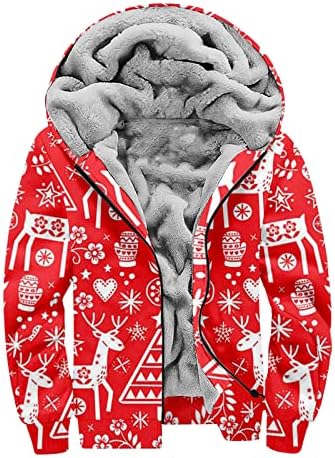 ADSSDQ Зимски палта за мажи, преголеми новини пулвер мажи кои излегуваат со долг ракав пад графички пулвер дебел16
