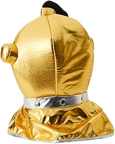 Беистл 59964 Ткаенина Нуркач Шлем, Една Големина Одговара Најмногу, Злато/Црно