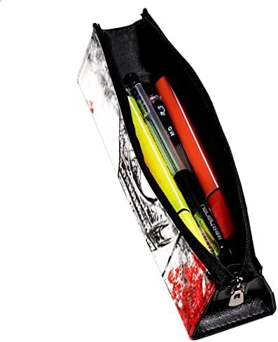 Тбуобт Торба За Шминка Патување Козметичка Торба Торбичка Чанта Чанта Со Патент, Париз Ајфеловата Кула Црвен Јавор