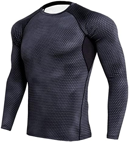 2022 Нови кошули за мажи со долги ракави за спортска фитнес машка врвна база за дишење зимско продолжено копче нагоре маички мажи