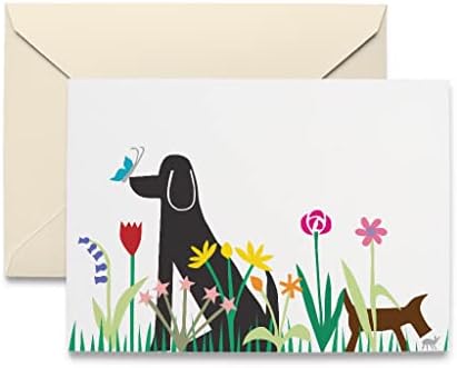 Р. Николс кучиња во градинарски белешки за картички од 10