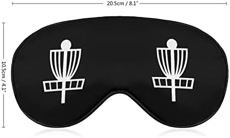 Маска за меки очни маски за голф, ефикасна засенчување маска за спиење удобност слепило со еластична лента за прилагодување