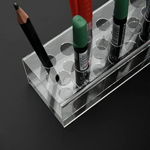 24 дупки чиста акрилна четка екранот за пенкало држач за држач за пенкало Организатор за обоени моливи за боја