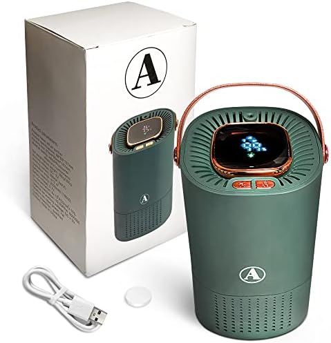 Амор3 Воздух-Личен Прочистувач На Воздух, Вистински Хепа Филтер, елиминатор на Мирис Во Просторијата, Помага во ублажување