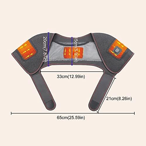 Технологија за залепување на подлогата за рамо за рамо за рамо за топлина Електрична батерија за греење батерија оперирана преносна подлога