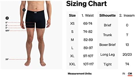 Долна облека за мажи Saxx - нон -стоп памук за истегнување со вградена поддршка за торбички - долна облека за мажи