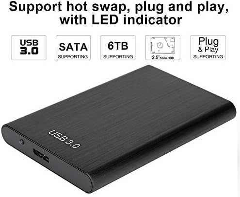 Агатиге Надворешен Хард Диск Случај, 2.5-Инчен USB 3.0 7-9, 5 ММ Хард Диск Ссд Куќиште Диск Случај За Лаптоп