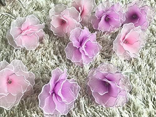 Тајландски гроздобер рачно изработени цвеќиња жици светла 20 LED самовили за домашна забава спална соба