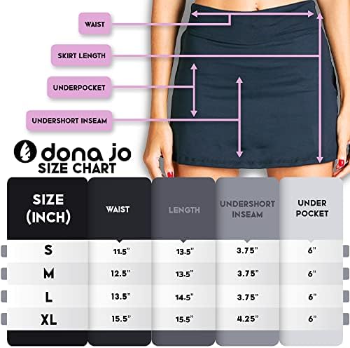 Дона Joо Шакира СКРОР/Здолниште за жени- Атлетски голф Скор/здолниште со шорцеви и џебови- Тениско здолниште- Активно носење здолниште